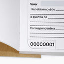 Recibo Comercial com Canhoto