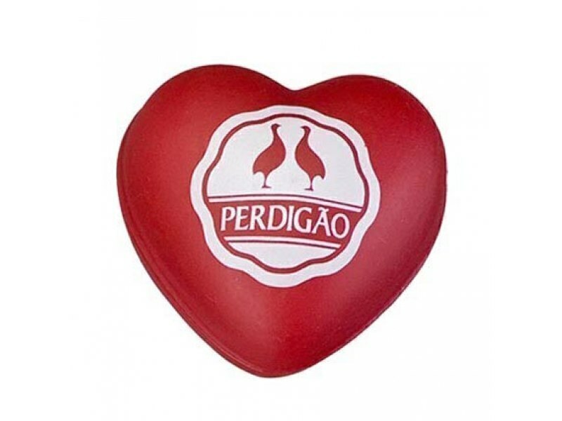 Coração Anti Stress Vinil Oca