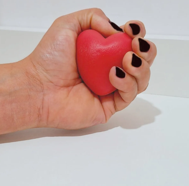 Coração Anti-Stress em Espuma PU Personalizada