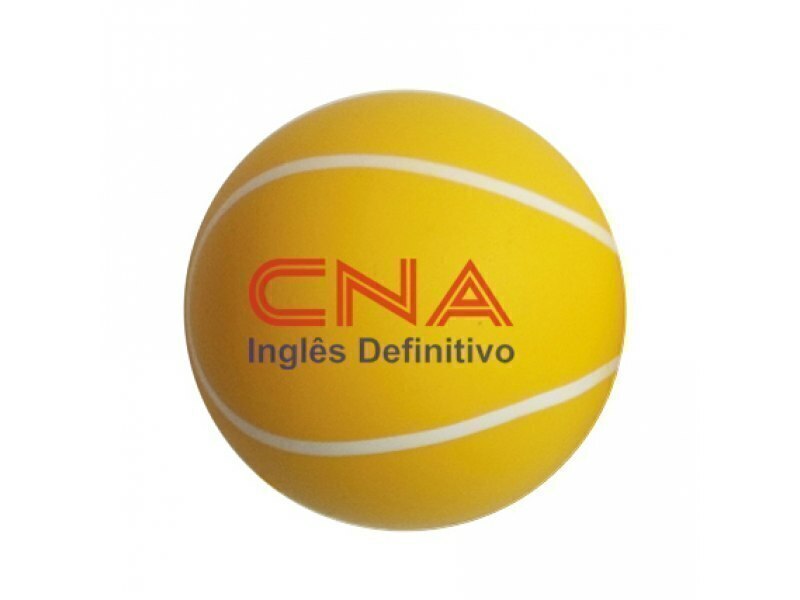 Bolinha Anti Stress Vinil Oca c/ pintura Tênis