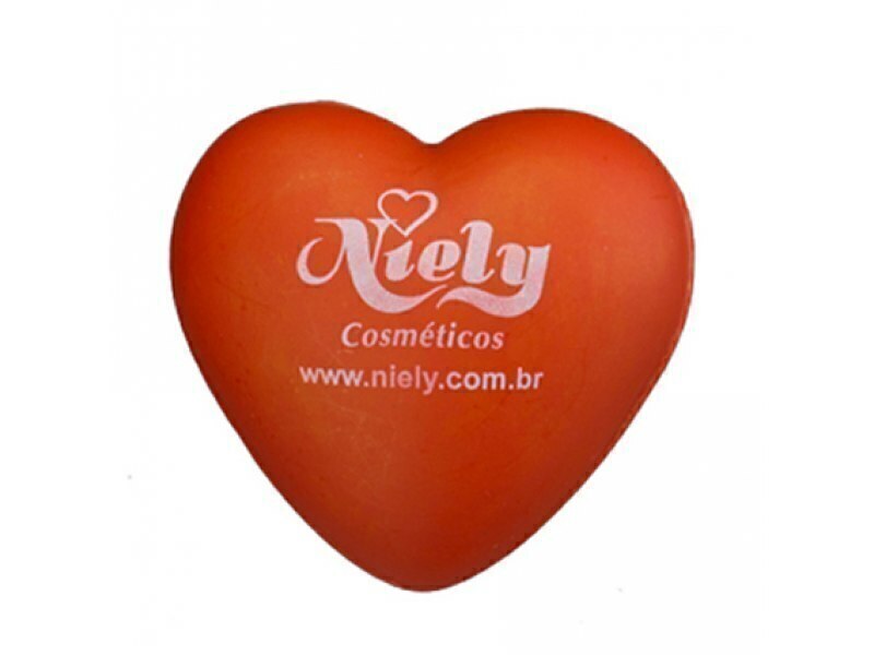 Coração Anti Stress Vinil Oca