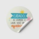 Adesivo Modelo Prontos com Frases