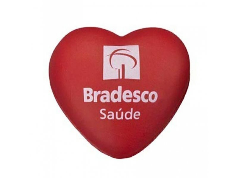 Coração Anti-Stress em Espuma PU Personalizada