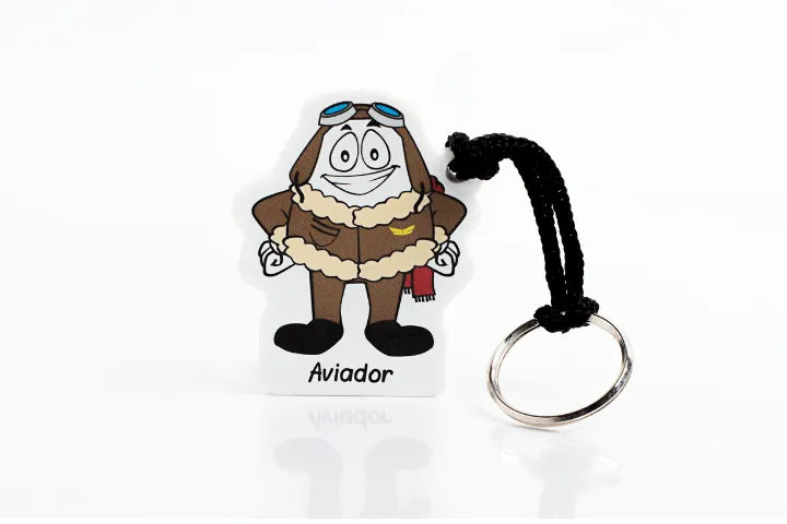 Chaveiro Emborrachados em cromia