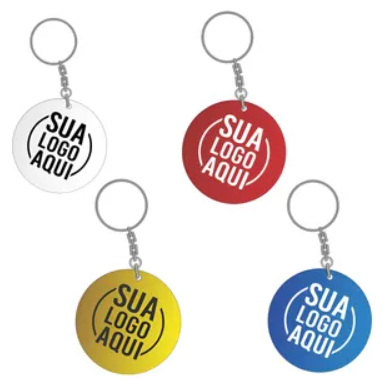Chaveiro Personalizado DUPLA Face
