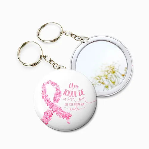 Chaveiro Espelho Personalizado
