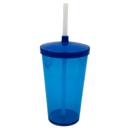 Copo Tampa e Canudo 500ML Personalizado