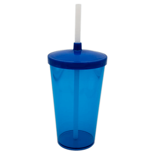 Copo Tampa e Canudo 500ML Personalizado