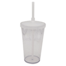 Copo Tampa e Canudo 500ML Personalizado