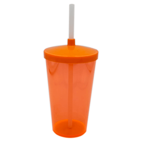 Copo Tampa e Canudo 500ML Personalizado