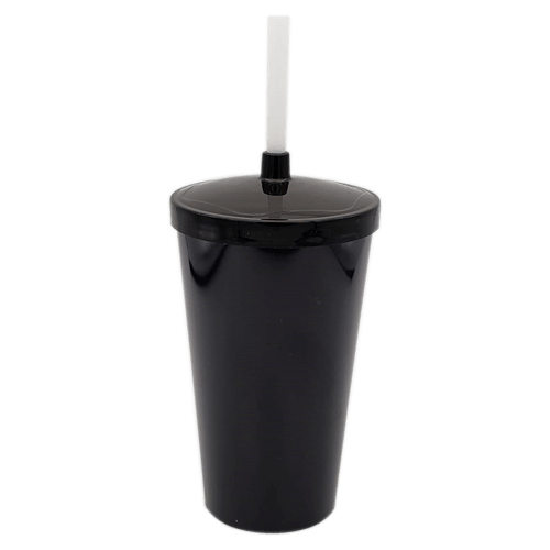 Copo Tampa e Canudo 500ML Personalizado