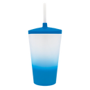 Copo Tampa e Canudo Degradê 500ML Personalizado