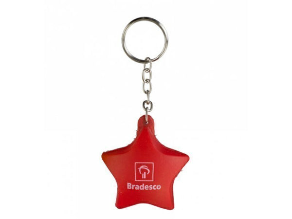 Chaveiro Estrela Vinil oca Personalizado