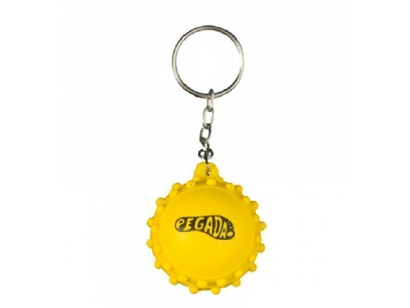 Chaveiro Bola Cravinho vinil oca Personalizado