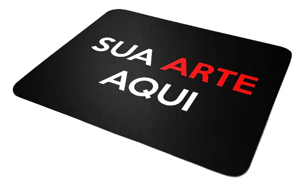 Mouse Pad Básico Tamanho 22 x 17 cm