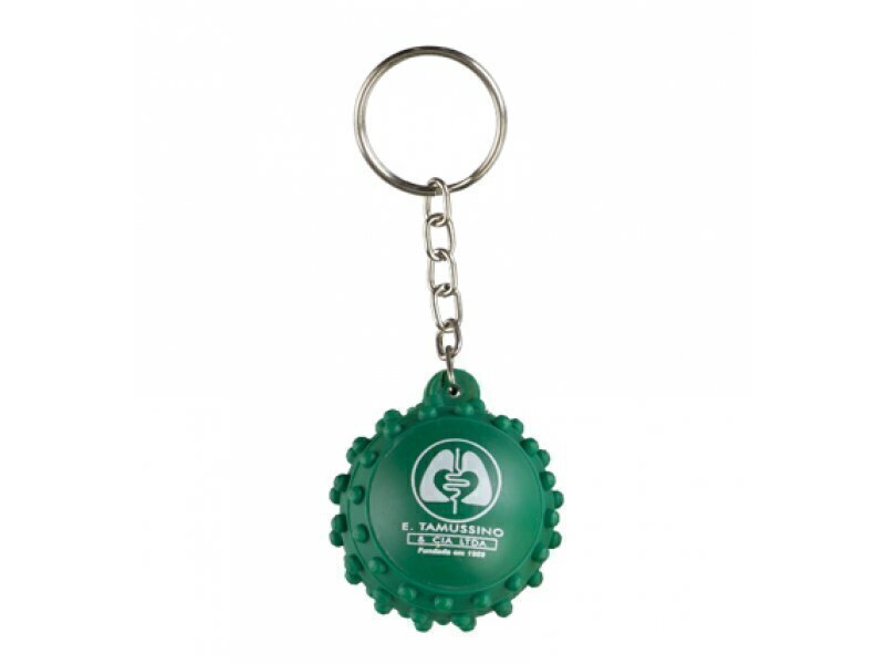Chaveiro Bola Cravinho vinil oca Personalizado