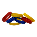 Pulseira Emborrachada com Alto Relevo