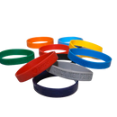 Pulseira Emborrachada Baixo Relevo