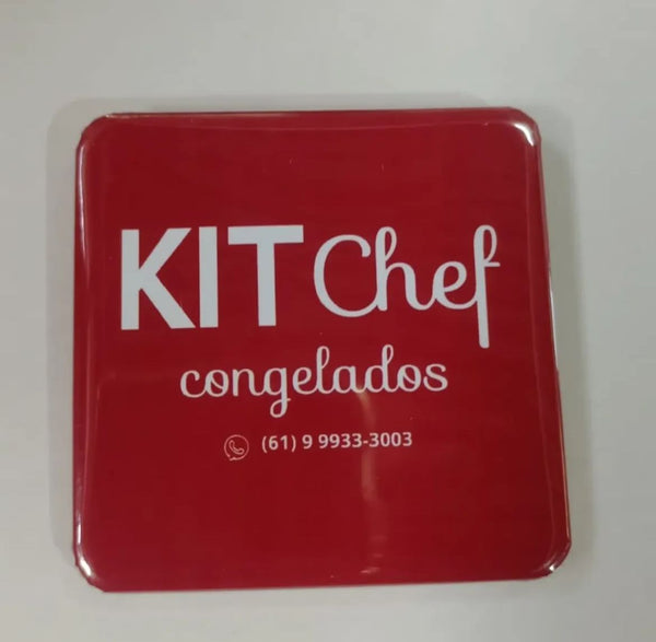 Boton Quadrado 5cm personalizados