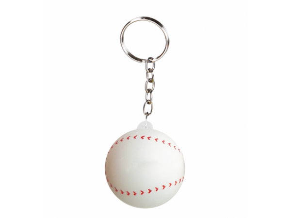 Chaveiro Bola Vinil oca Baseball Personalizado